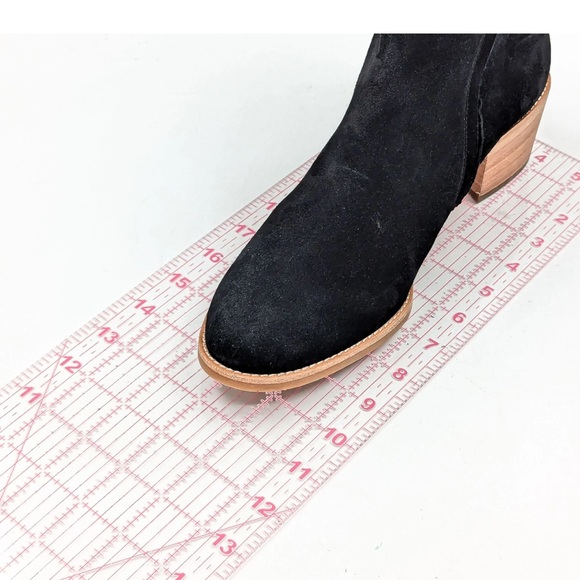 New without box PAUL GREEN WOMEN SANTE COWBOY ITALIAN BLACK SUEDE BOOTS SIZE main image 6